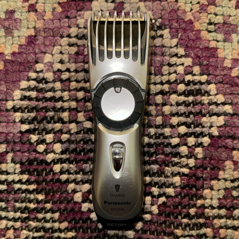 Panasonic All-in-One Hair Clipper Beard Wet/Dry Trimmer Black Grey